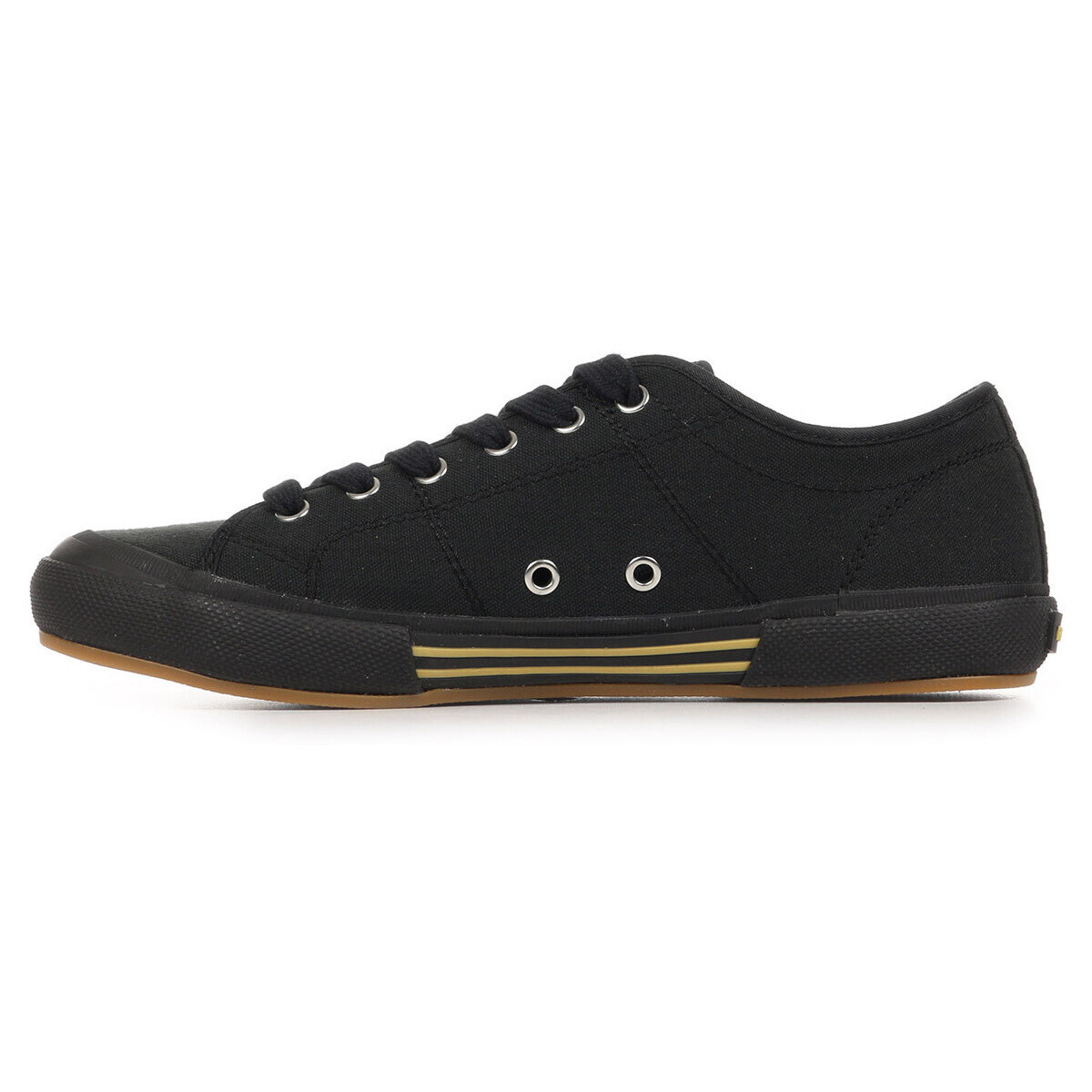 Fred Perry  B708 Vintage Tennis Canvas  Černá