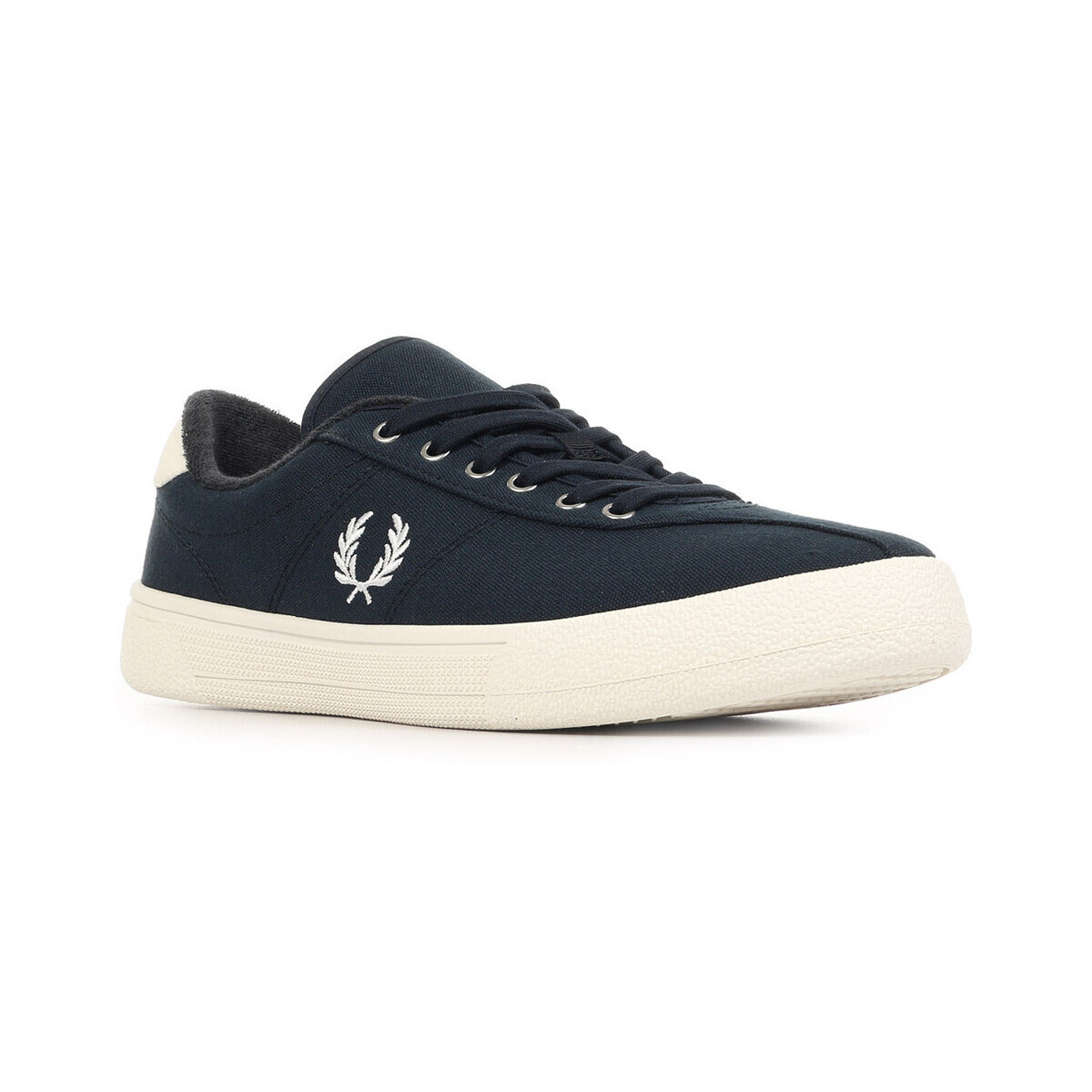 Fred Perry  Tennis Shoe Poly Canvas  Modrá