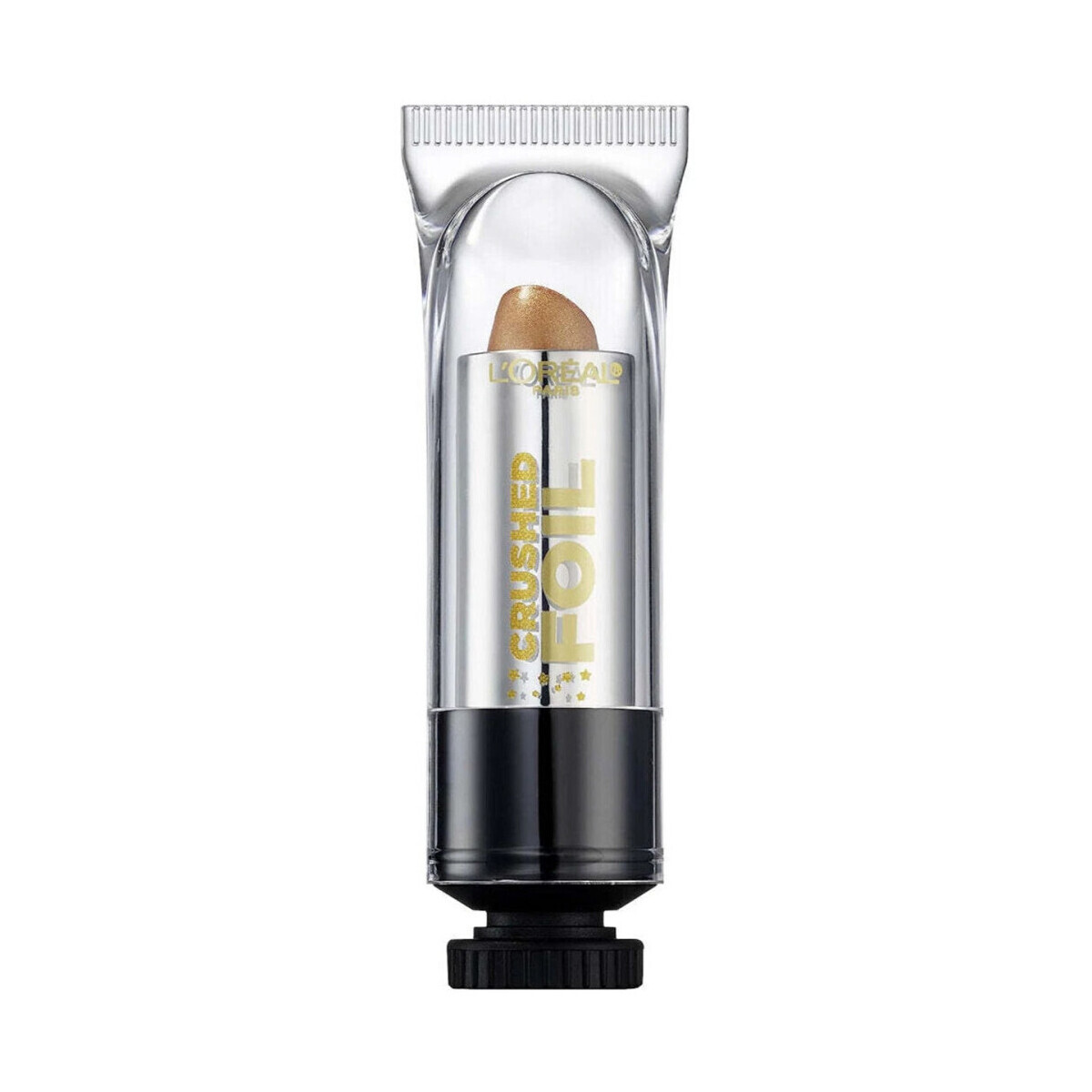 L’Oréal Paris  Metallic Crushed Foil Lipstick - 06 Brass  Hnědá