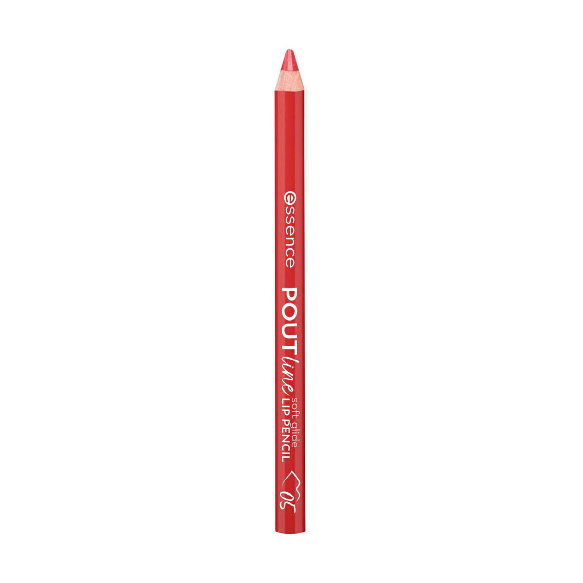 Essence  Poutline Soft Glide Lip Pencil - 05 Pout Out Loud  Červená