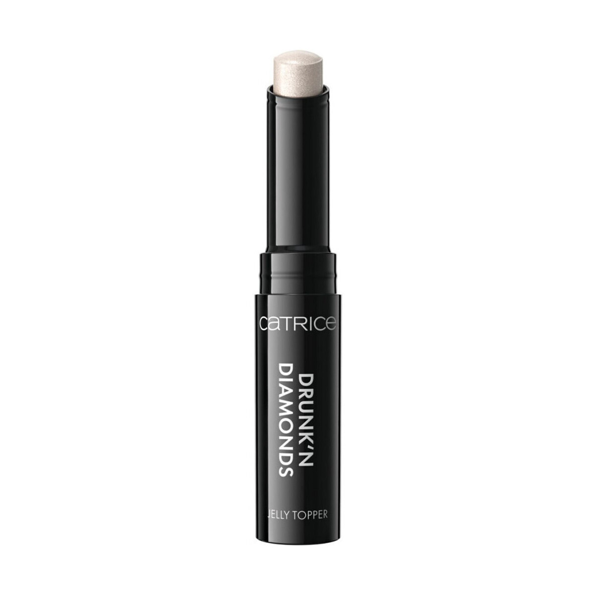 Catrice  Drunk'n Diamonds Jelly Eyeshadow Topper - 10 M0onlight  Bílá