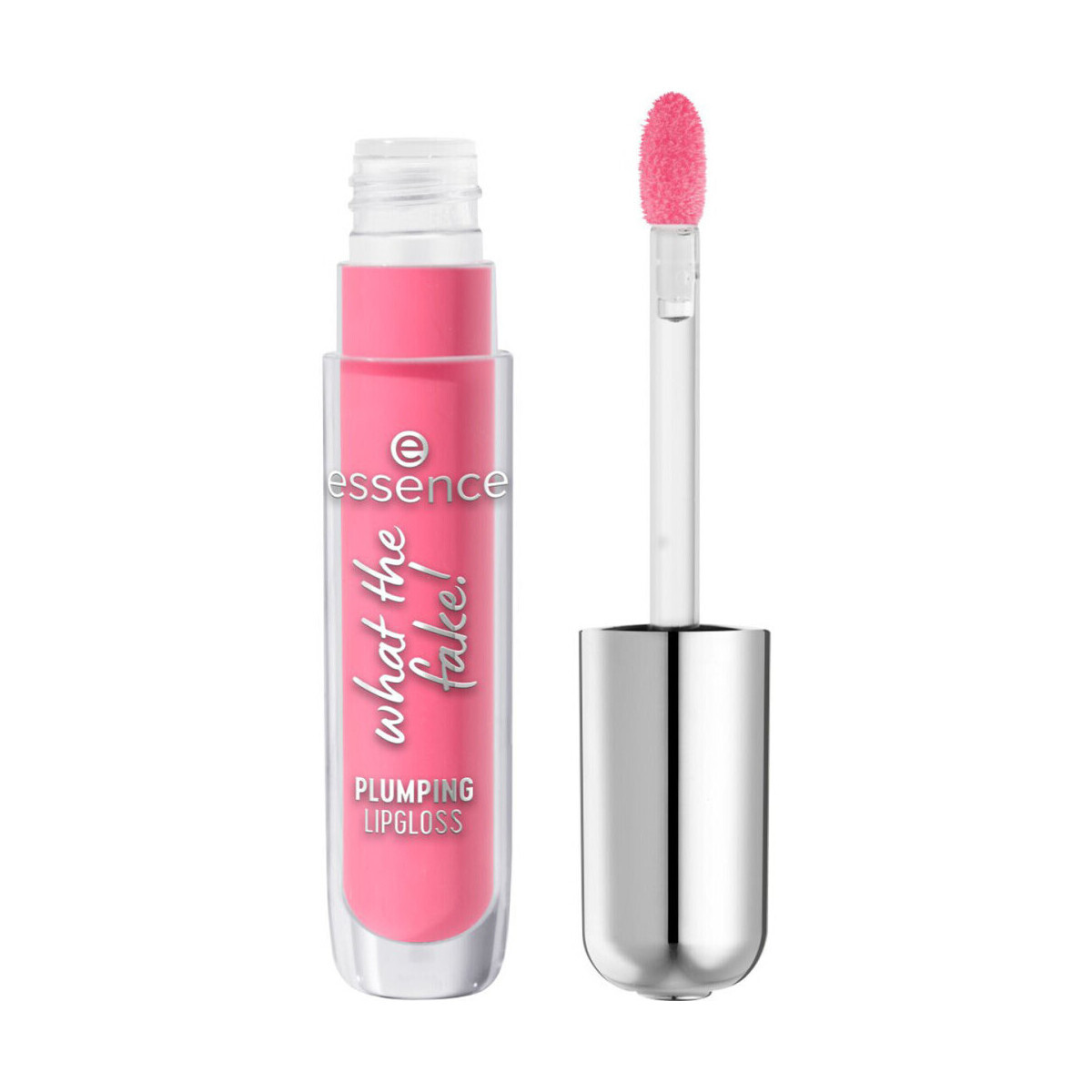 Essence  What the Fake! Plumping Lip Gloss - 102 Pink About It  Růžová