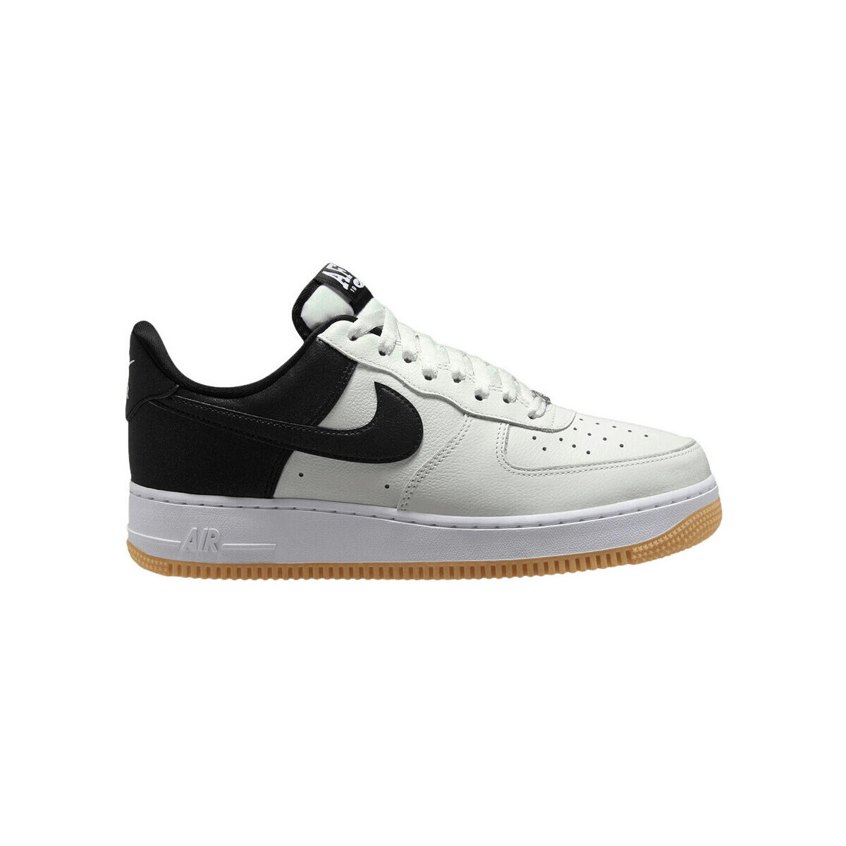 Nike  Air Force 1 Low '07 LV8 White Black Metallic Silver  Černá