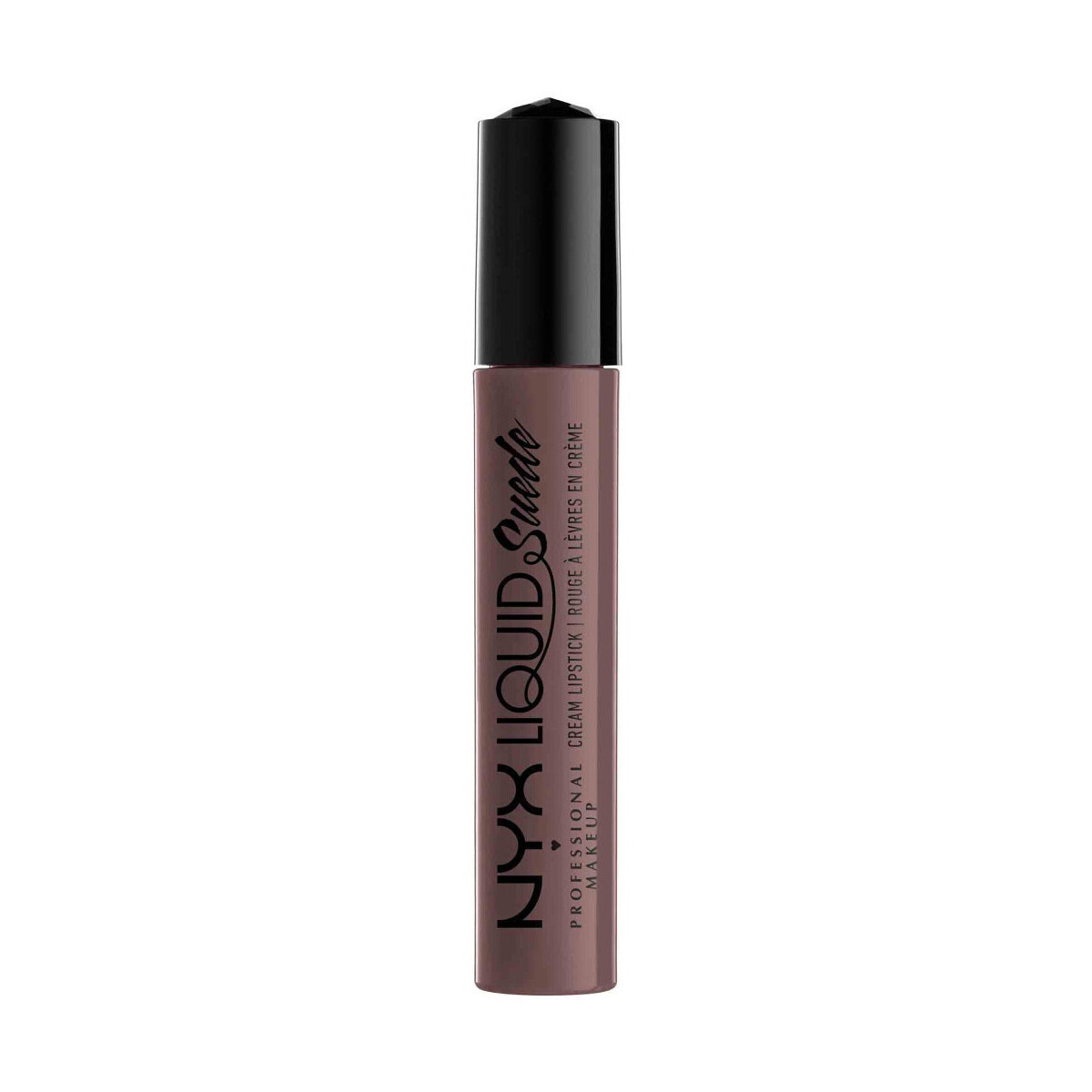 Nyx Professional Make Up  Liquid Suede Cream Lipstick - 21 Brooklyn Thorn  Šedá