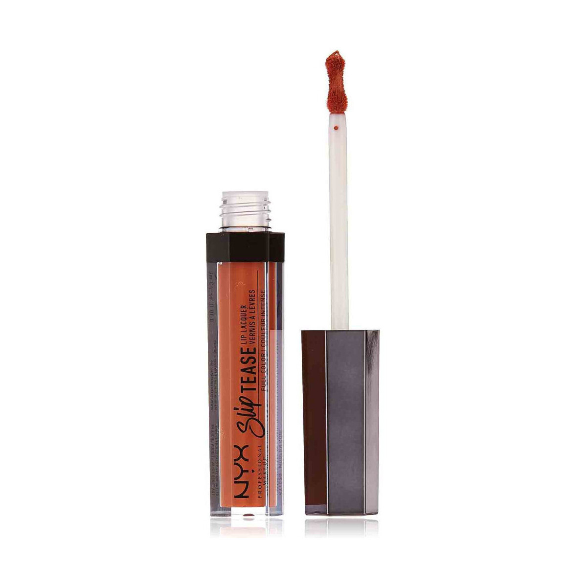 Nyx Professional Make Up  Gloss Slip Tease Full Color Lip Lacquer - 20 M0dern Sou  Hnědá