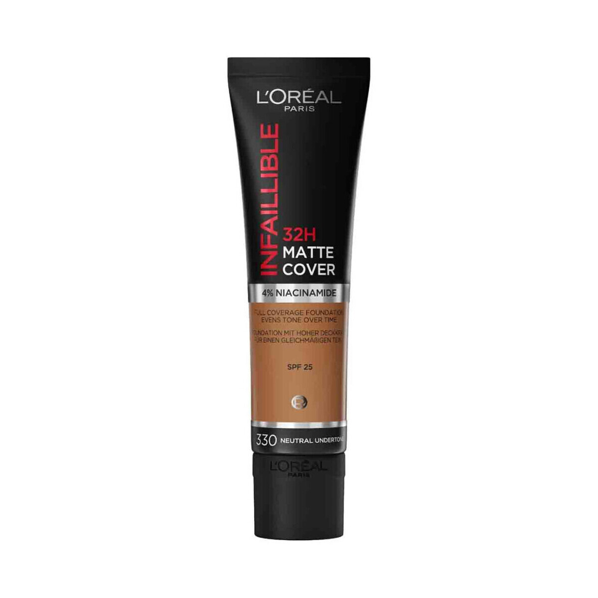 L’Oréal Paris  Infallible 32H Matte Cover Foundation - 330 Neutral Und  Hnědá