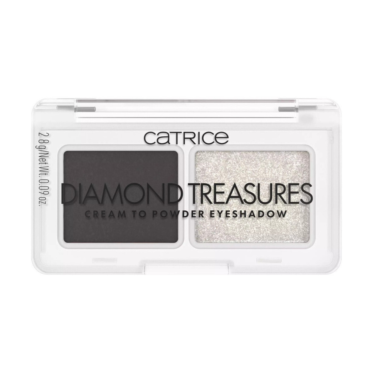 Catrice  Diamond Treasures Cream to Powder Eyeshadow - 30 Smokey  Hnědá