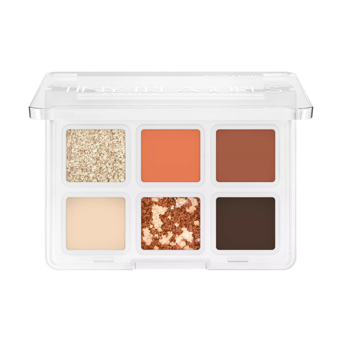 Catrice  Tiny Treasures Eyeshadow Palette - 30 Heat It Up  Hnědá