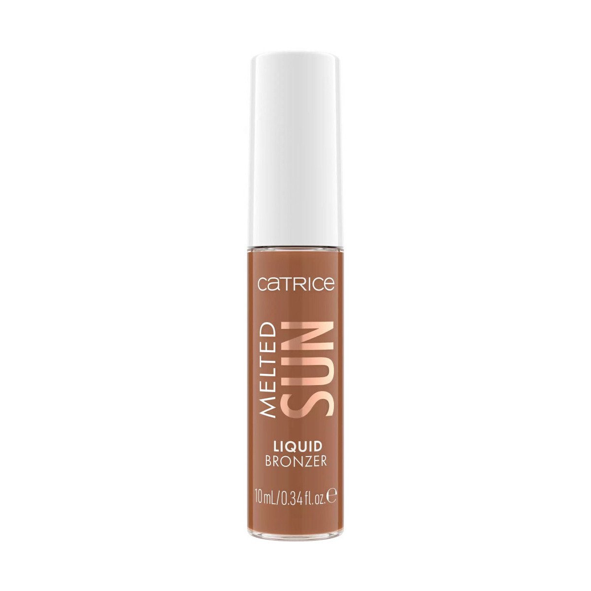 Catrice  Melted Sun Liquid Bronzer - 25 Beach Please  Hnědá