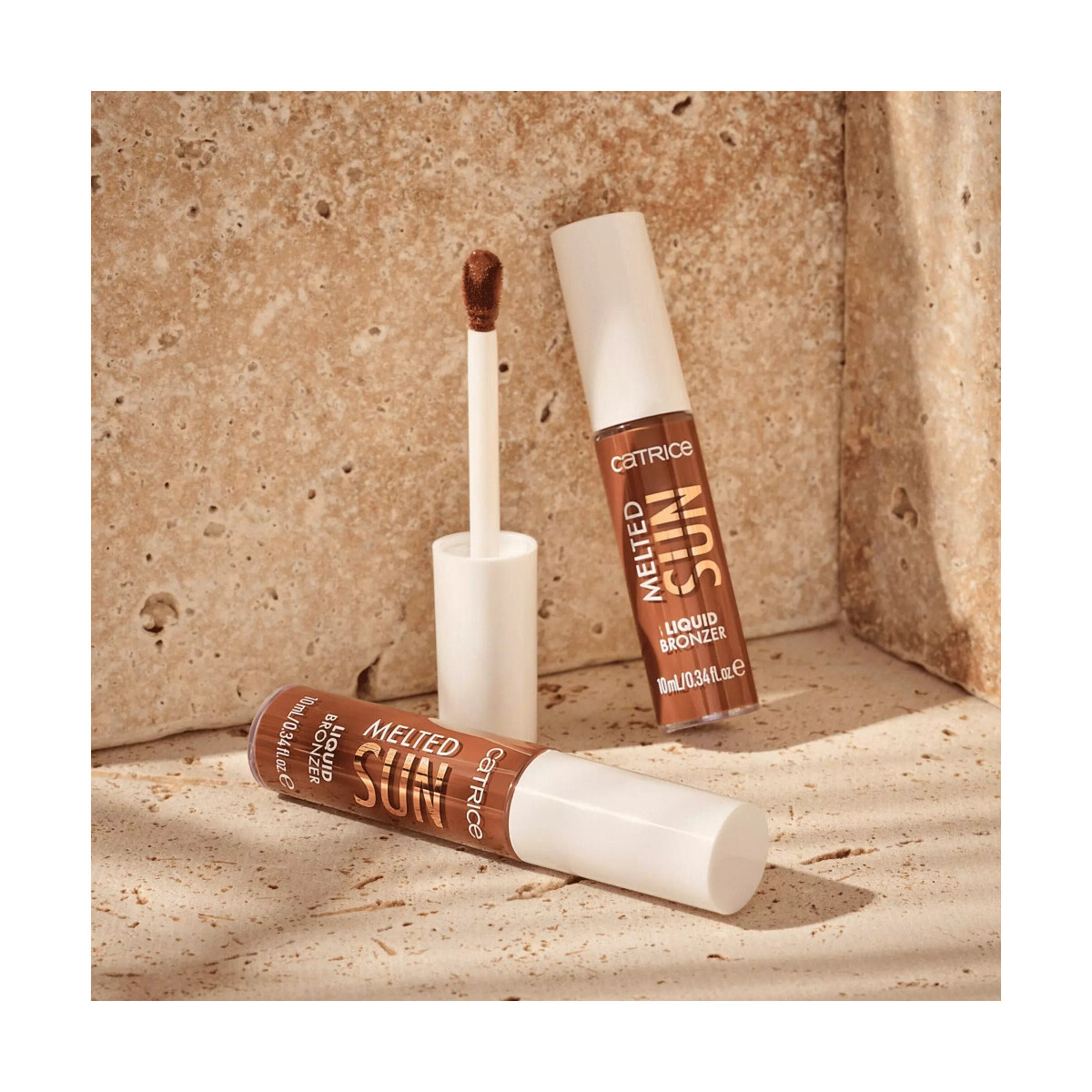 Catrice  Melted Sun Liquid Bronzer - 35 Toasty Tan  Hnědá