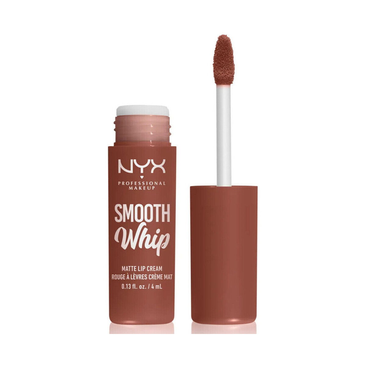 Nyx Professional Make Up  Matte Cream Lipstick Smooth Whip - 24 Memory Foam  Hnědá