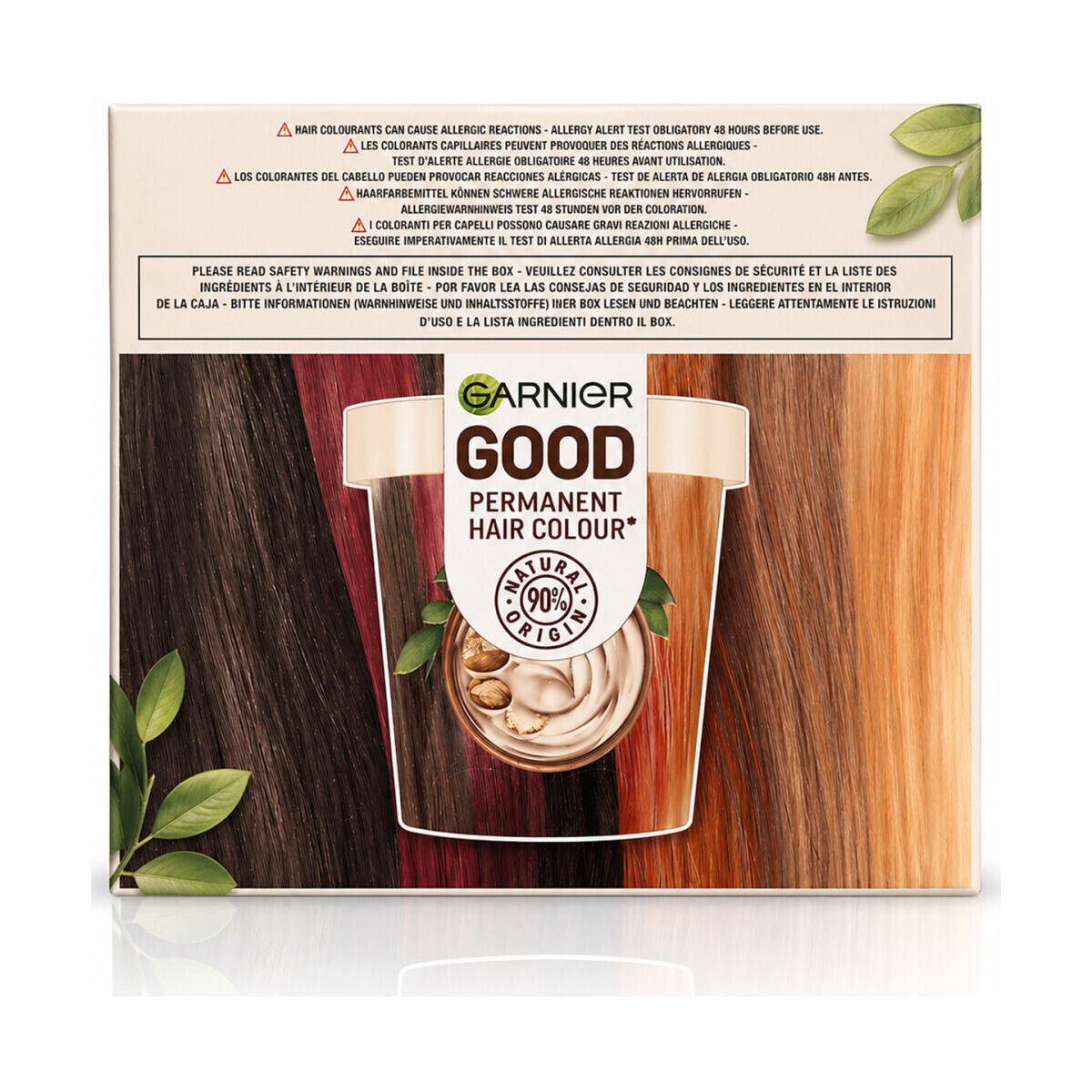 Garnier  Good Permanent Hair Color Refill Kit - 3.0 Châtain Fonc  Hnědá