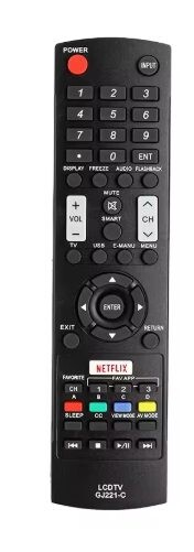 Eclipsera Náhradní dálkový ovladač GJ221-C pro Sharp TV