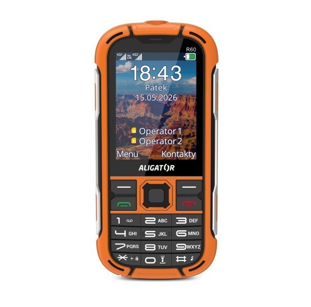 Aligator R60 4G eXtremo oranžová