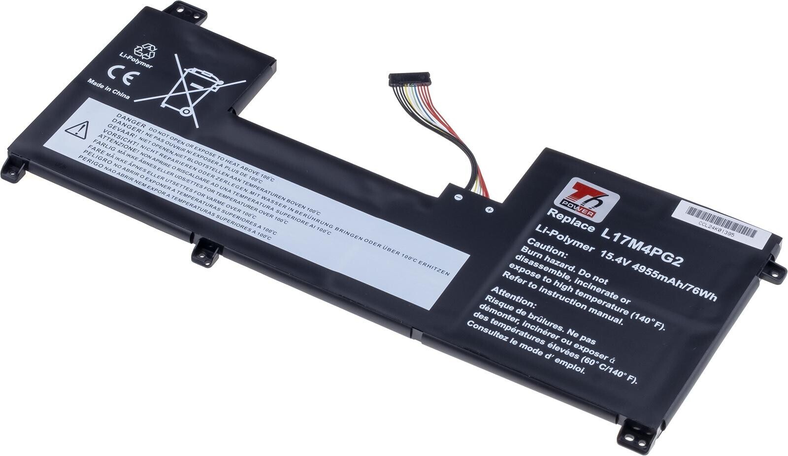 Baterie T6 Power Lenovo Legion Y730-17ICH, Y740-17ICHg, 4955mAh, 76Wh, 4cell, Li-pol
