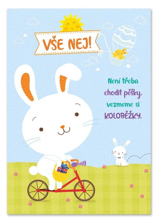 Ditipo Hrací blahopřání - Koloběžka, Dagmar Patrasová - c022954