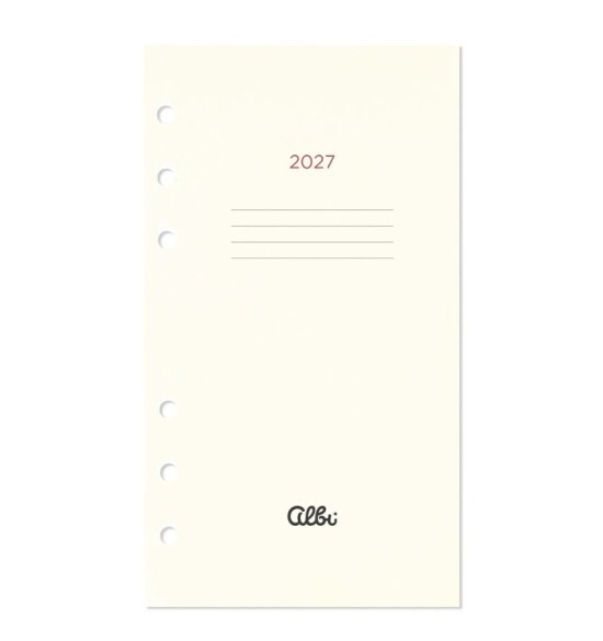 Náplň do plánovacího diáře Albi 2027 - NDK 84689