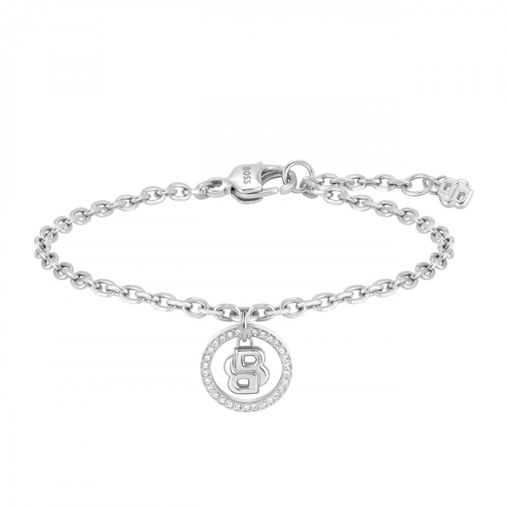 Hugo Boss Stylový dámský náramek z oceli Double B 1580806