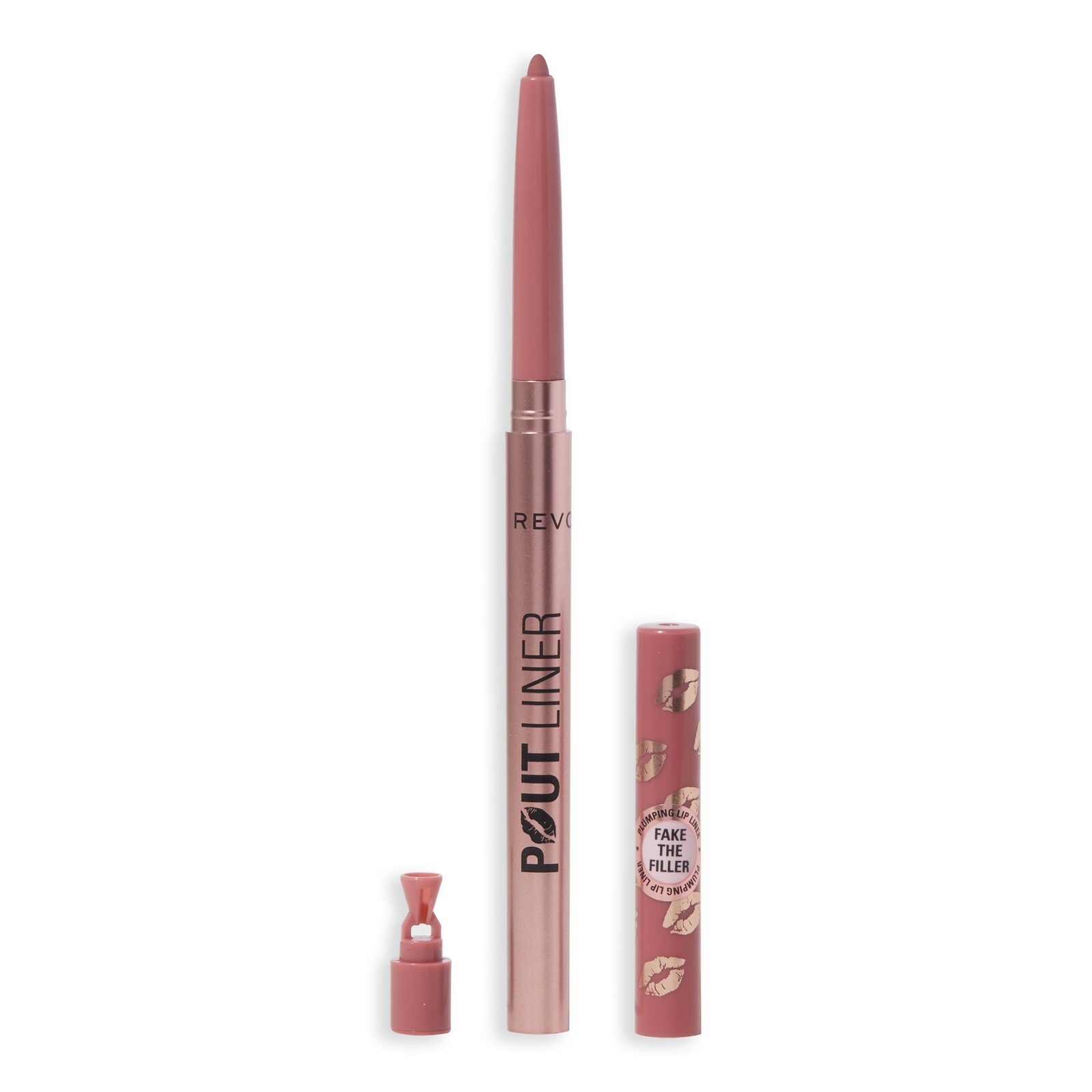 Revolution Tužka na rty Pout Bomb Plumping Lip Liner 0,2 g Chauffeur Nude
