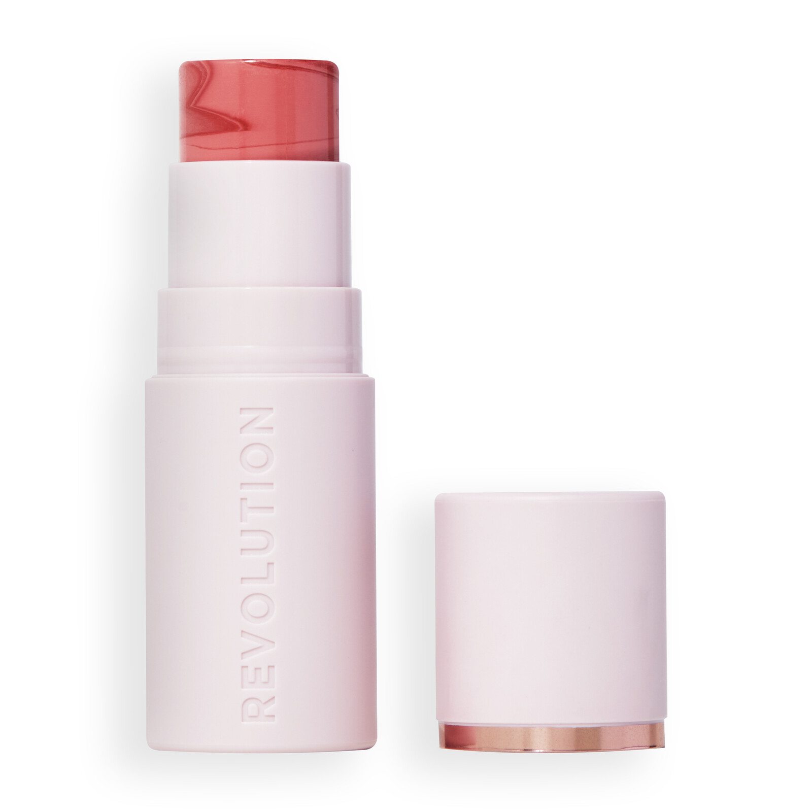 Revolution Tvářenka v tyčince Silk Blush Blusher Stick 4,5 g Rosy Cheeks