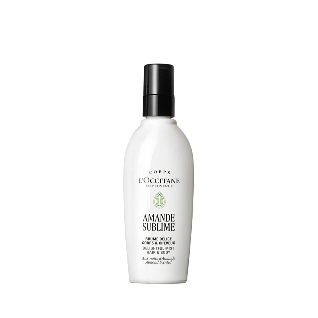 L'Occitane en Provence Mlha na tělo a vlasy Amande Sublime Hair & Body Mist 100 ml