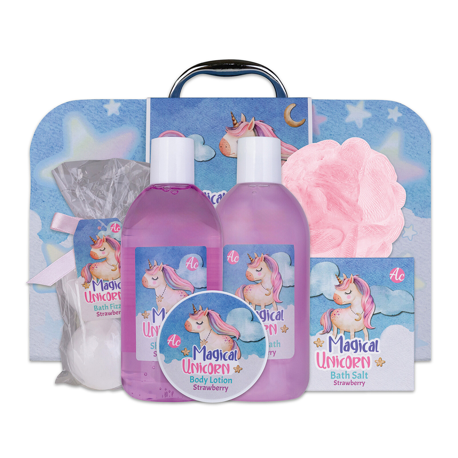 Accentra Dárková sada v papírovém kufříku Magical Unicorn