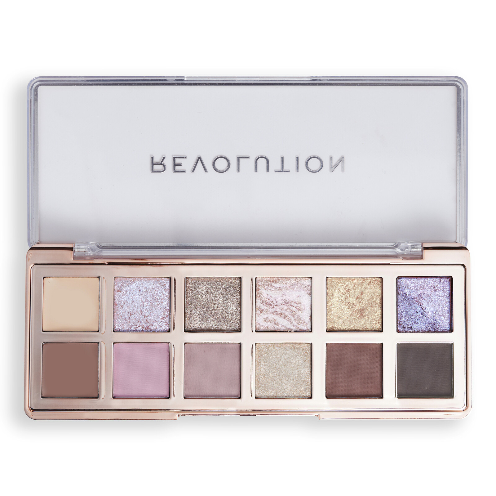 Revolution Paletka očních stínů The Enchanted Icon Soft Pink Nudes 8,4 g