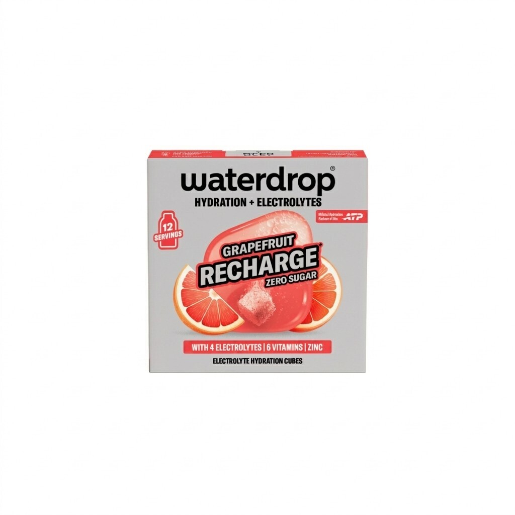 Waterdrop Microlyte - Šumivá kostka Grapefruit Recharge 12 kusů