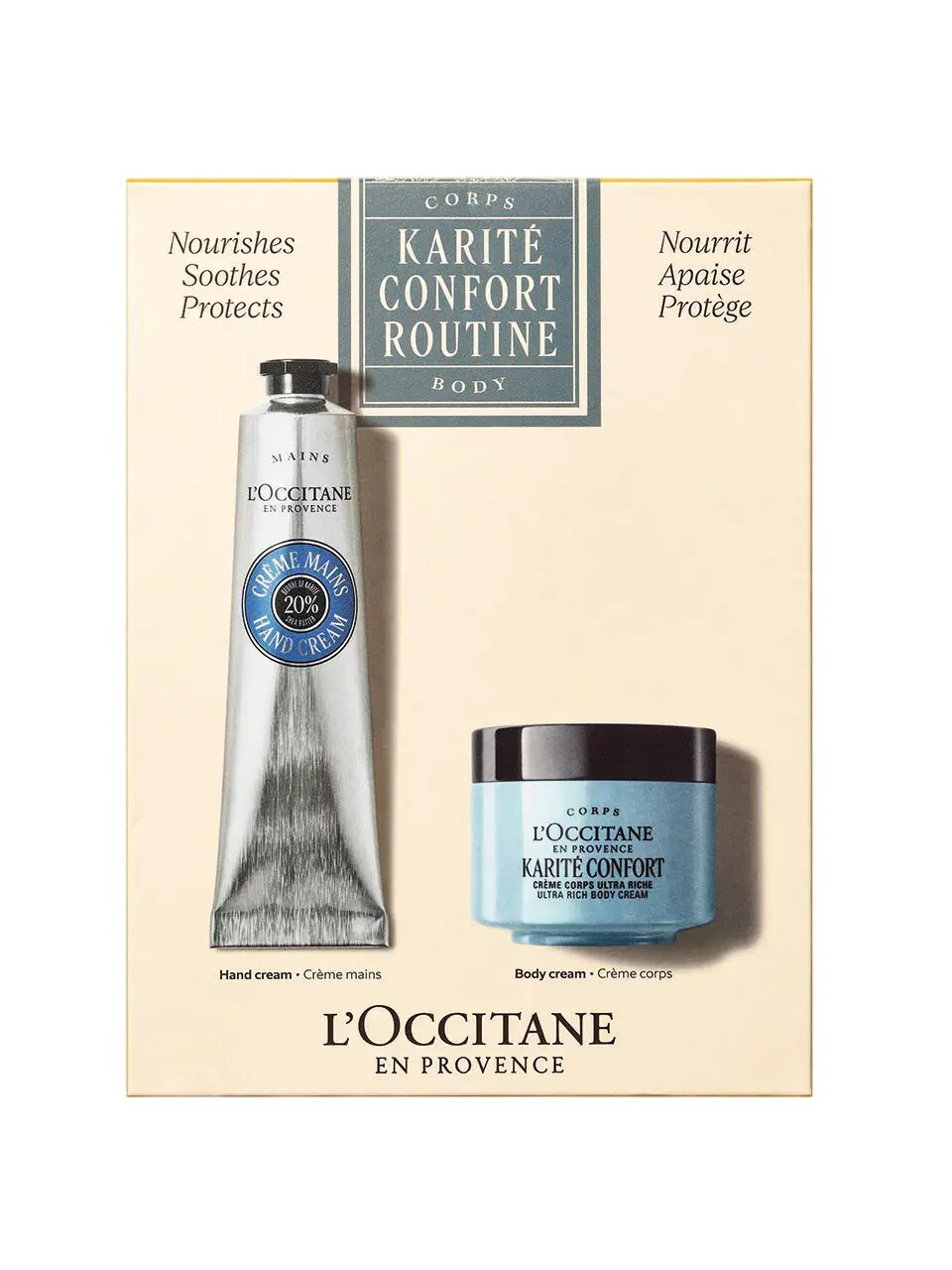 L'Occitane en Provence Dárková sada Karité Confort Routine Set