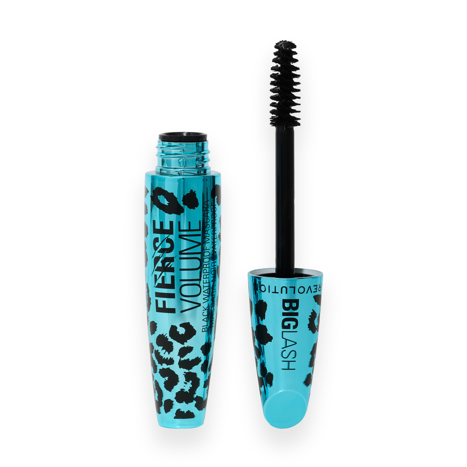 Revolution Voděodolná řasenka pro objem řas Fierce Volume Waterproof Mascara 9 g Black