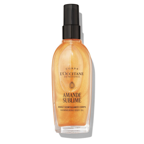L'Occitane en Provence Třpytivý tělový olej Amande Sublime Shimmering Body Oil 100 ml