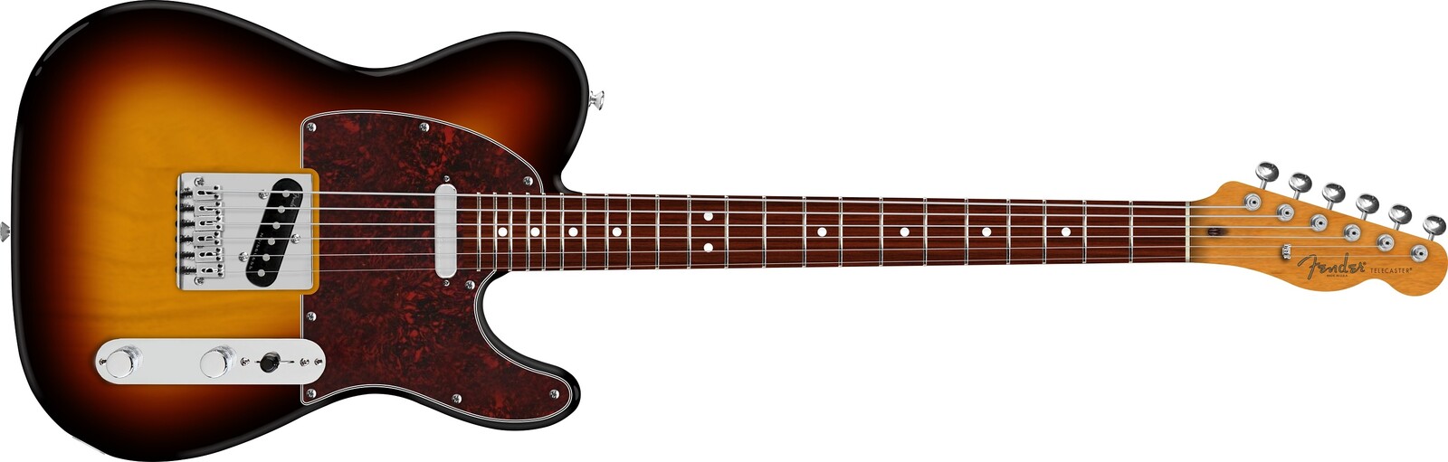 Fender 75th Anniversary Player II Baritone Telecaster RW 3TSB