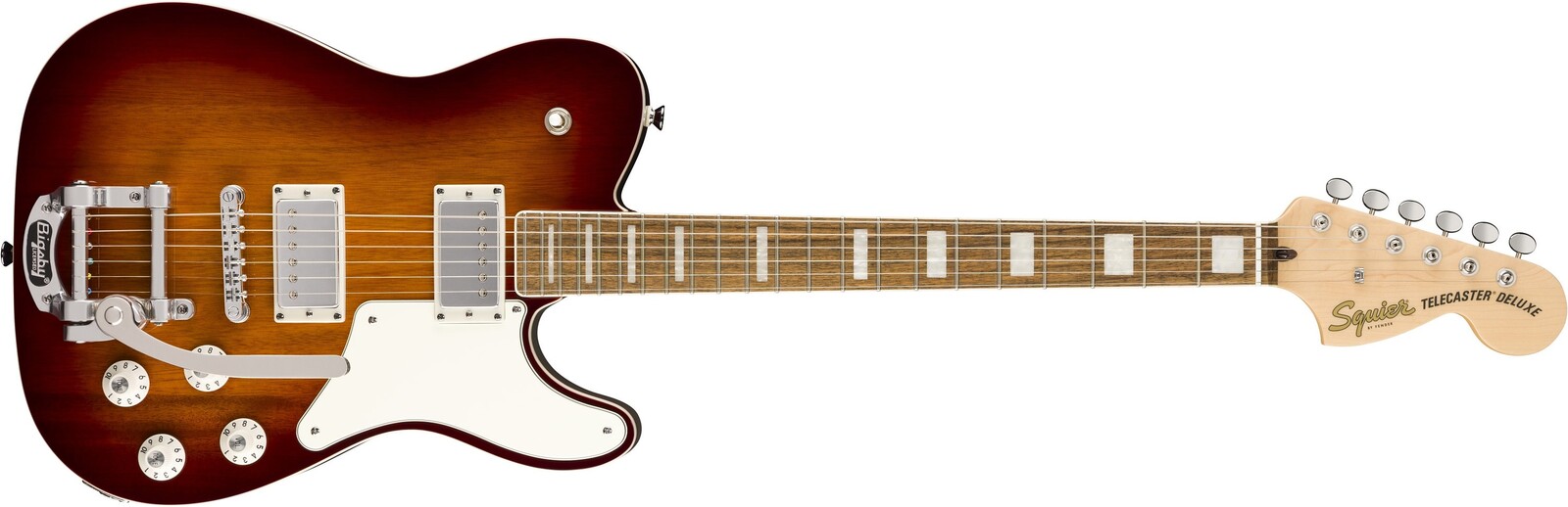 Fender Squier Paranormal Troublemaker Telecaster Deluxe Bigsby LRL HSB