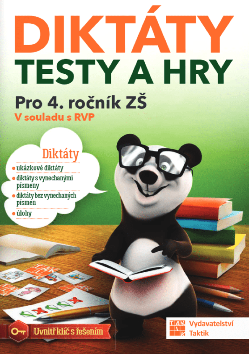 Diktáty, testy a hry pro 4. ročník - Kateřina Jansová