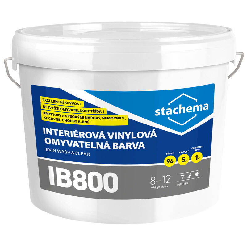 Barva vinylová Stachema IB800 bílá 15 kg
