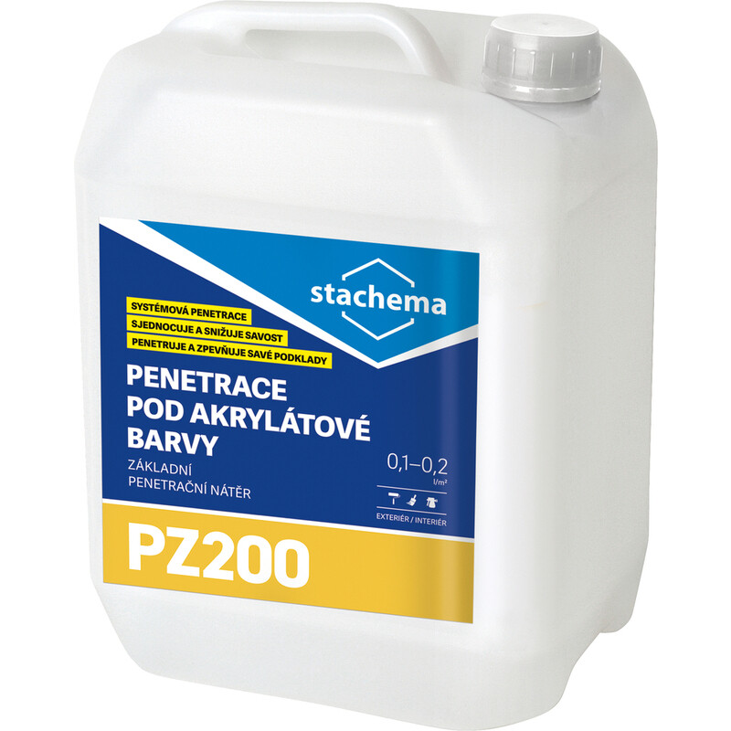 Penetrace akrylátová Stachema PZ200 mléčně bílá 1 l