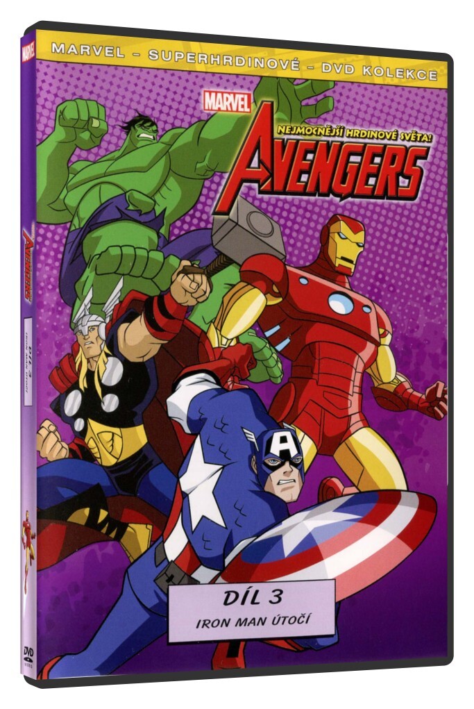 The Avengers: Nejmocnější hrdinové světa 3 (DVD)