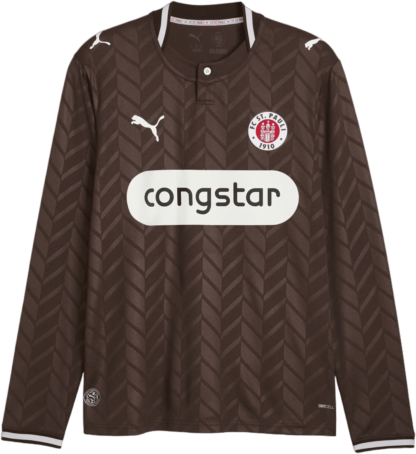 Dres s dlouhým rukávem Puma FC St. Pauli Replica Home 2026/27