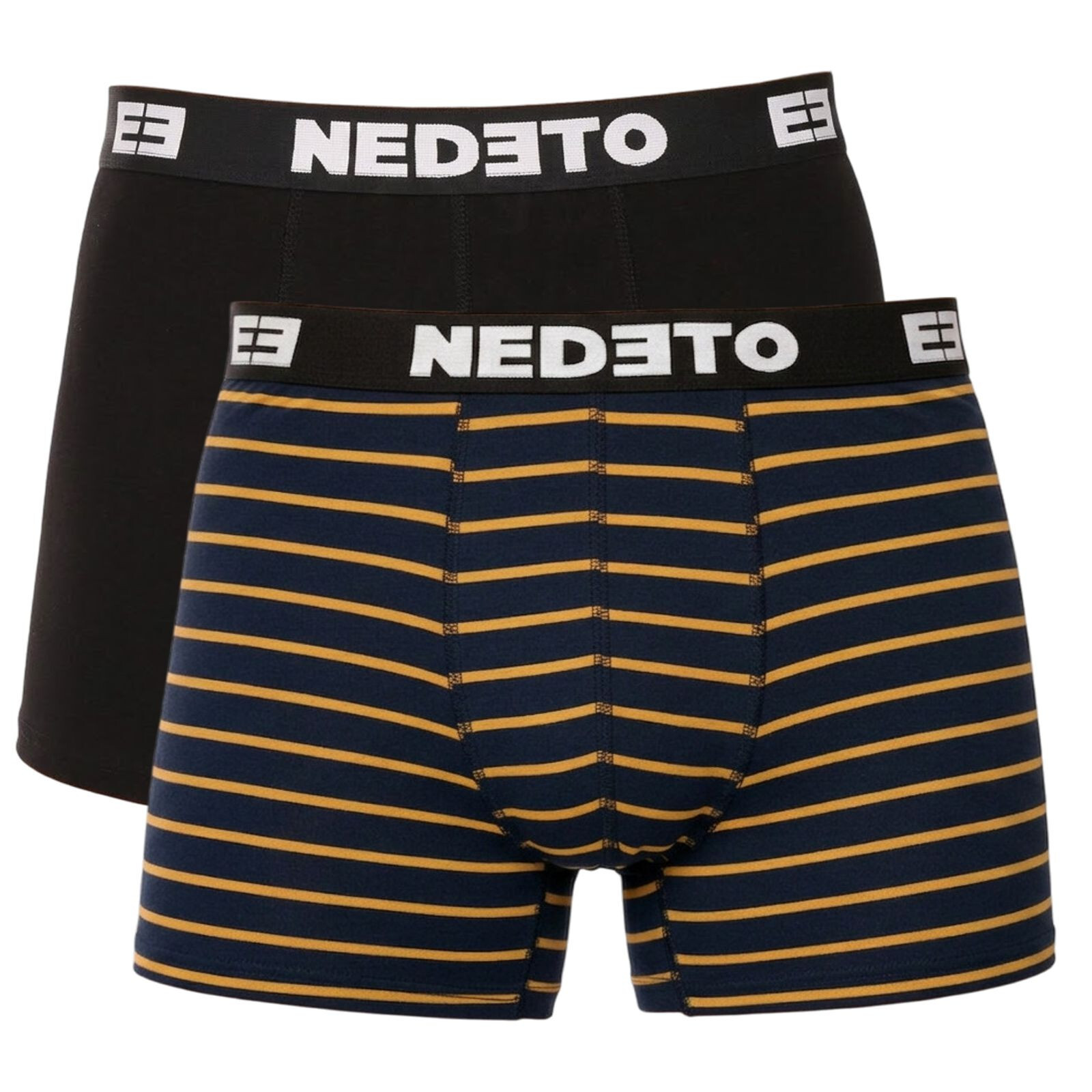 2PACK pánské boxerky Nedeto vícebarevné (2NBV13) S, trenky / trenýrky
