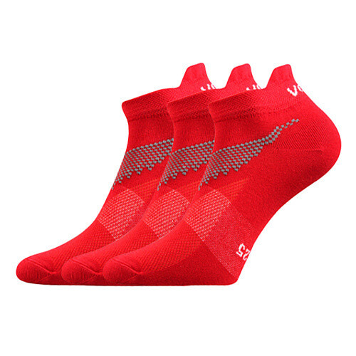 3PACK ponožky VoXX červené (Iris) M