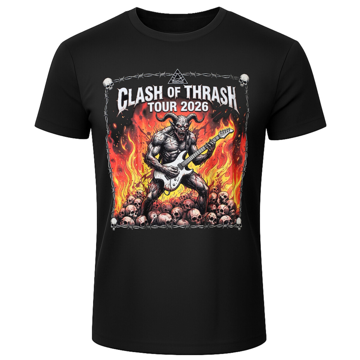 Tričko metal pánské - Full Color - Clash Of Thrash X METALSHOP - MS1405 M