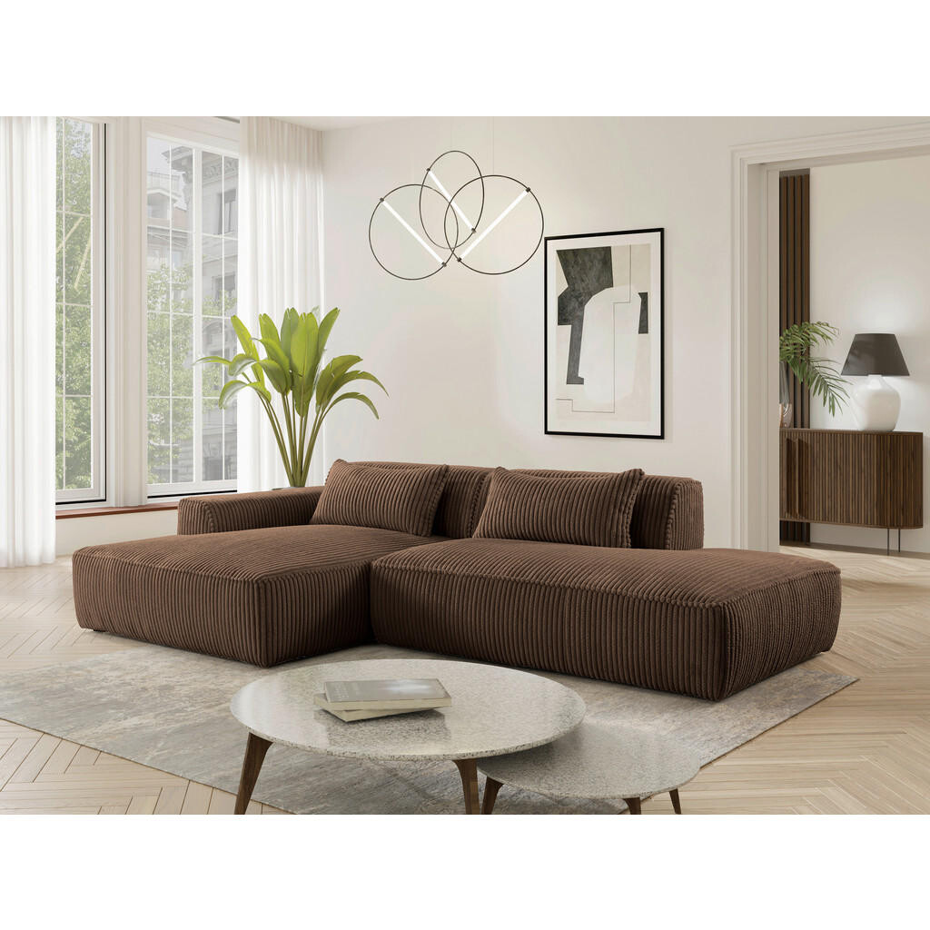 Livetastic ROHOVÁ SEDAČKA, plast, textil, kompozitní dřevo, hnědá