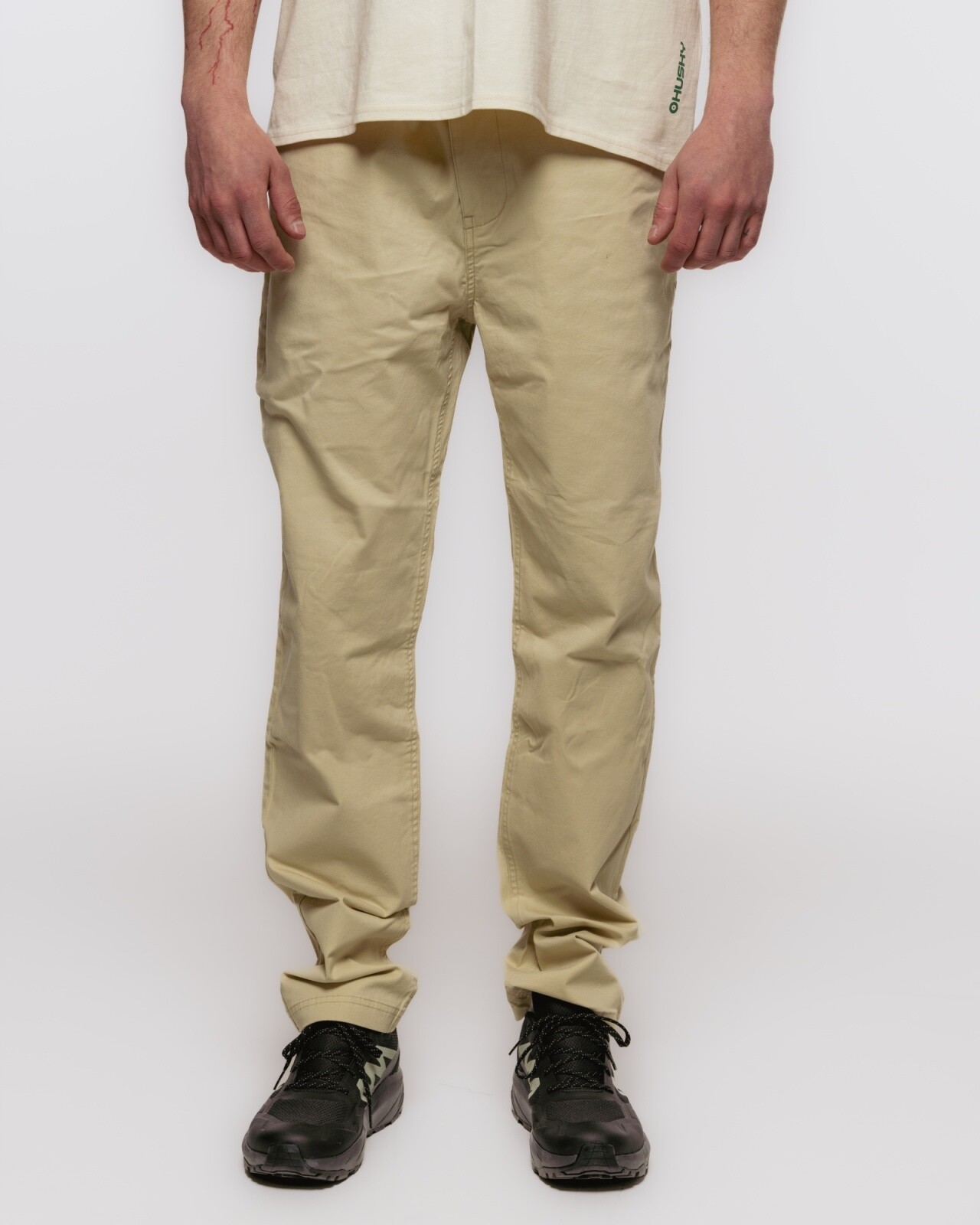 Husky Ruff M XXXL, beige Pánské bavlněné kalhoty
