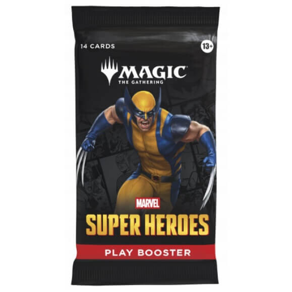 Wizards of the Coast Magic The Gathering - Marvel Super Heroes Play Booster