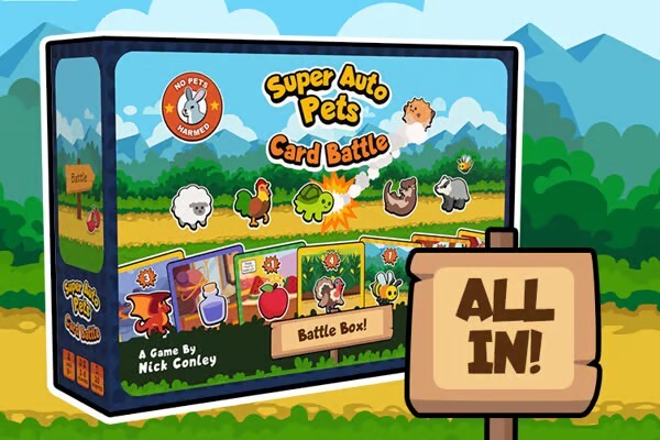 Plaid Hat Games Super Auto Pets Card Battle All-in