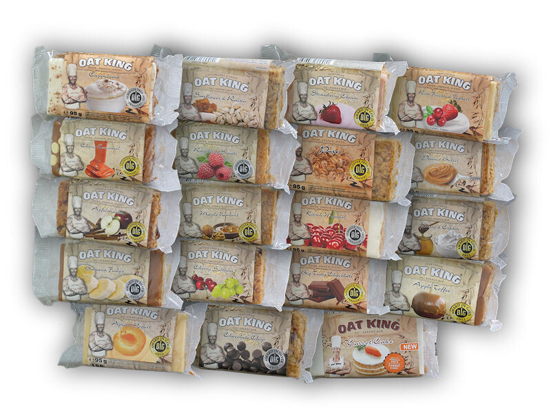 Oat King Oat King energy bar 95g Varianta: redberry yogurt