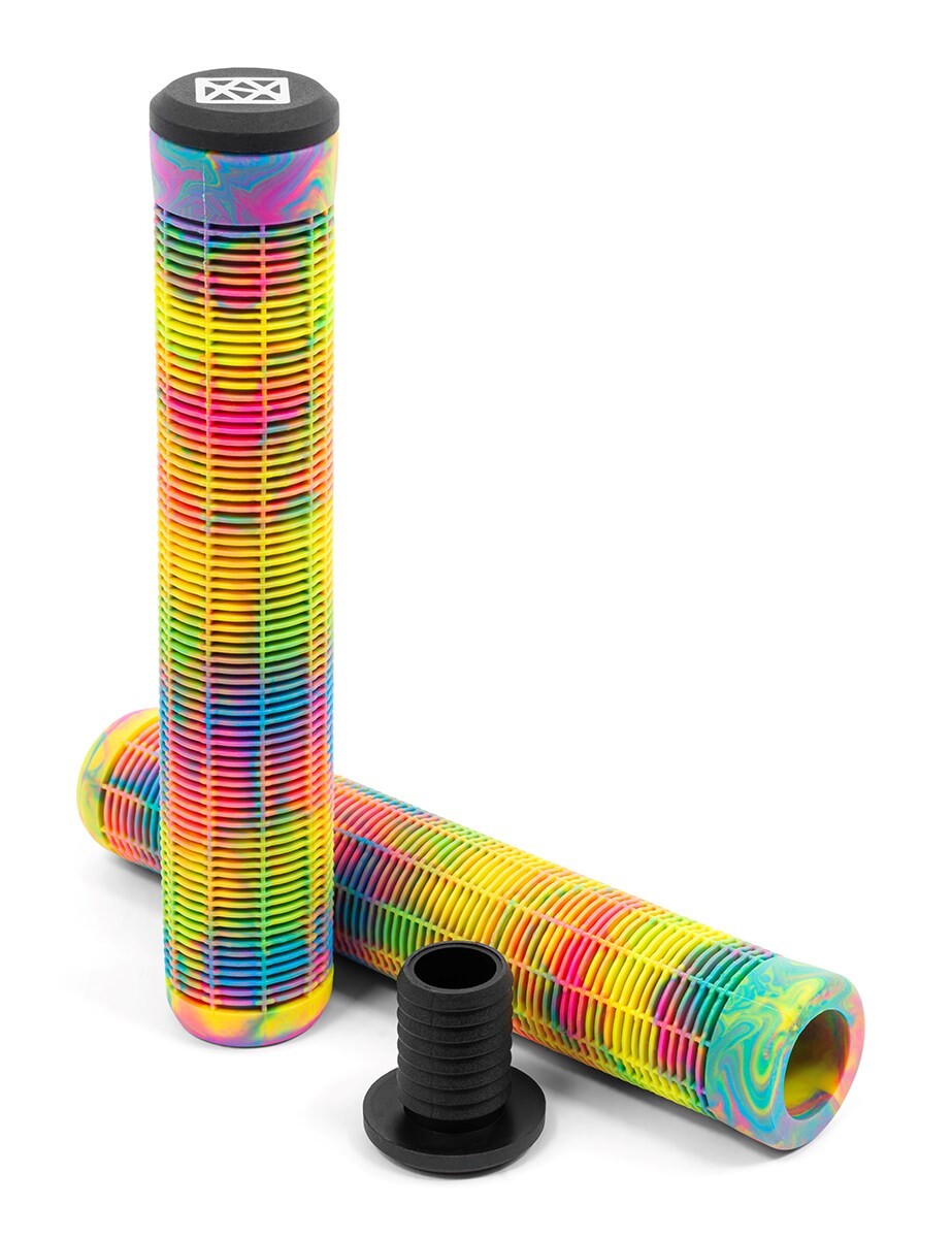 Slamm - Hold-Fast Swirl Bar Grips Tropical - Gripy na freestyle koloběžku