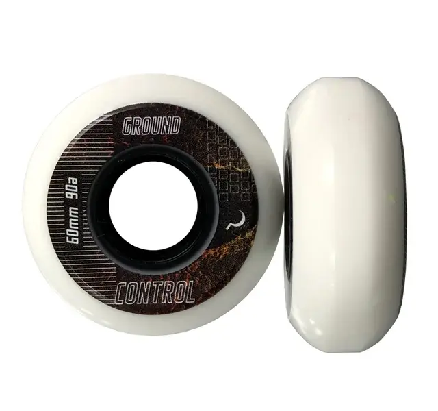 GC - Earth City Wheels 60mm/90A White (sada 4 ks) - Kolečka na aggressive brusle