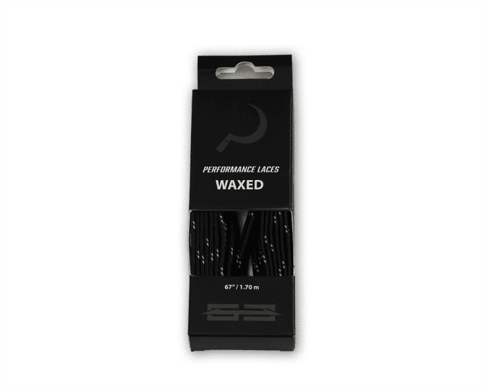 GC - Hockey Laces Black - Sada tkaniček na brusle