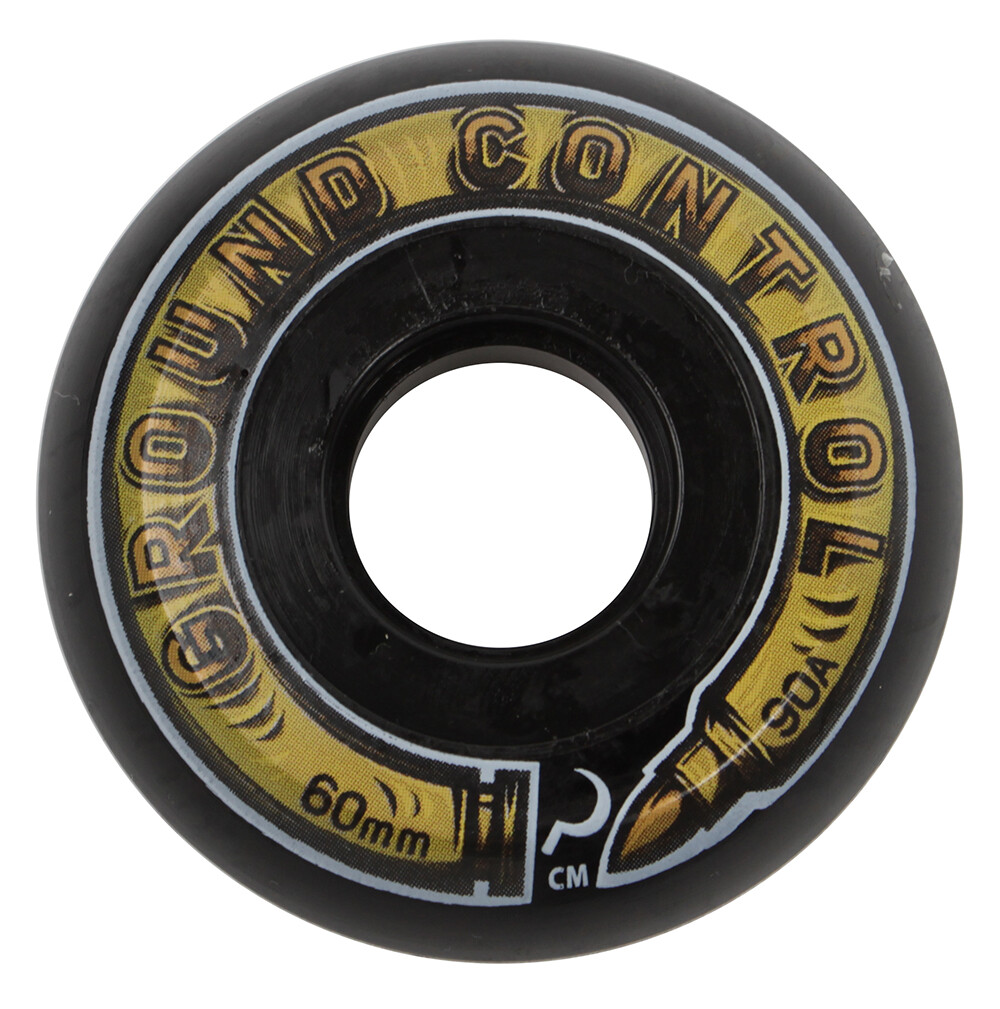 GC - CM Bullet 60mm/90A Black (sada 4 ks) - Kolečka na aggressive brusle